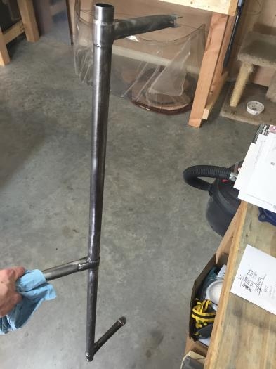 Flap Weldament prepped!