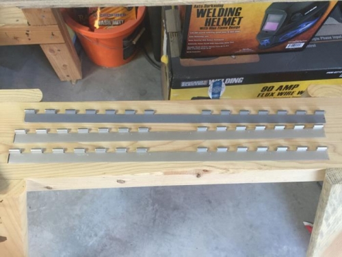 Cut the center two eyelets out!