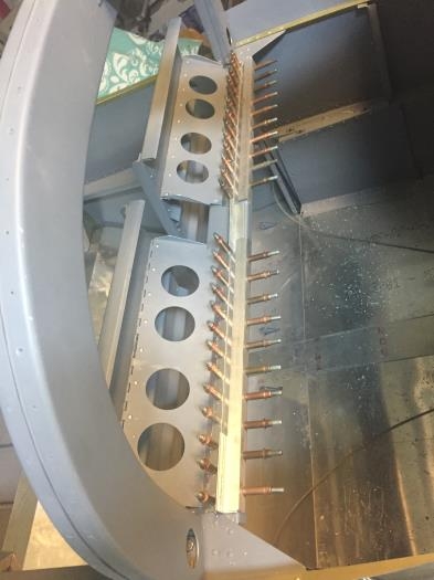 All Drilled and ready for disassembly!