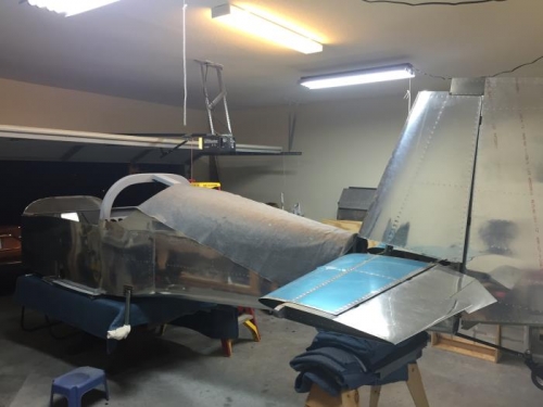 Wood Spar removed and fuse on an Oak Table!