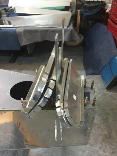 All the new Bulkheads and Vertical Braces