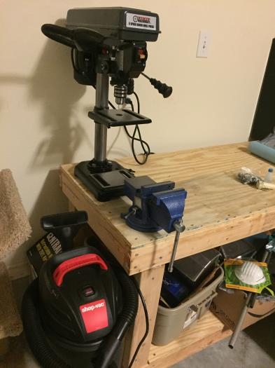 New Drill press and Vise!