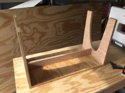 Put together ready for foam edge