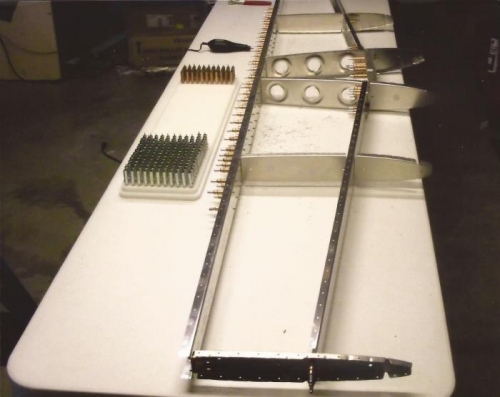 Clecoed Horizontal Stab