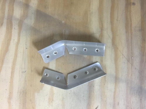 Rib Brackets made for outside of cut area!