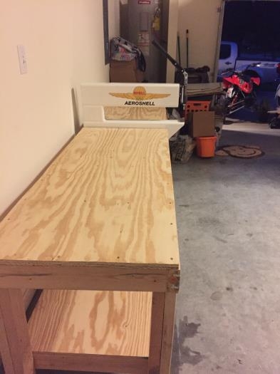 Nice long work area now