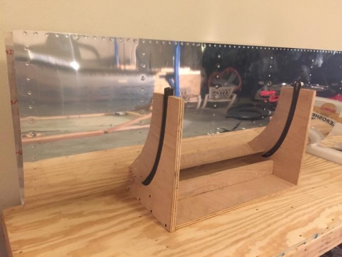 RW leading edge skin dimpled