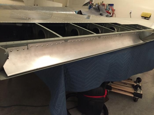 Primed and Riveted in place!