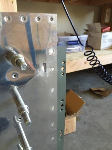 Dent in the RW top side skin:(