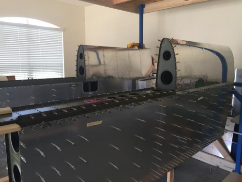 All Clecoed and ready to rivet