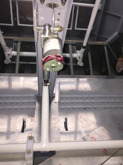 Riveted and Bolted to brackets and brace!