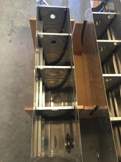 Nice fillet over the rivet heads forming a nice seal