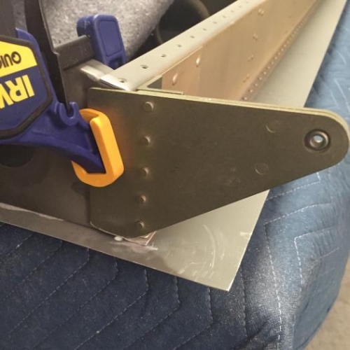 Test fitting nearly ready to drill, but will measure a couple more times!