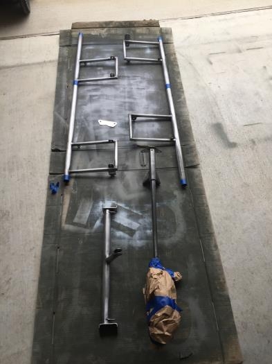 Scuffed with Scotchbrite!