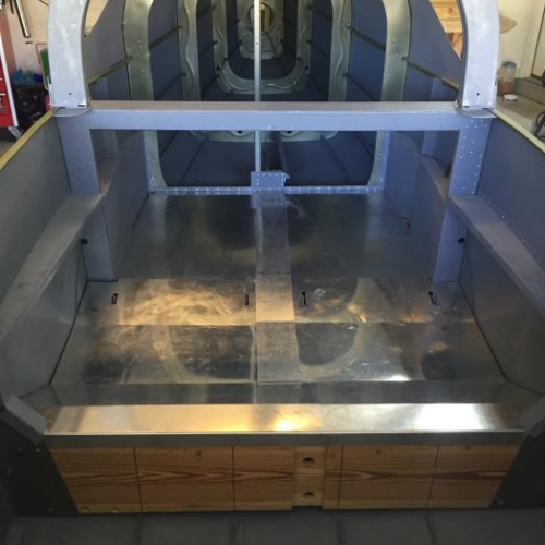 Trimmed and started to Drill Floor Panels