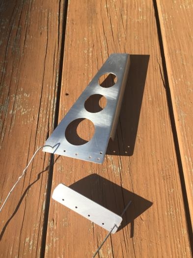 Drilled and ready for prime and paint!