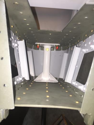 Tail Spring bracket torqued to second bulkhead!