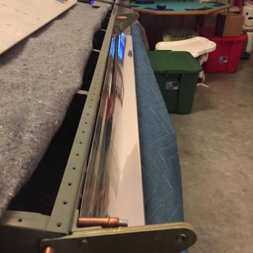 Gap seal in place however not fitting properly as stated above!