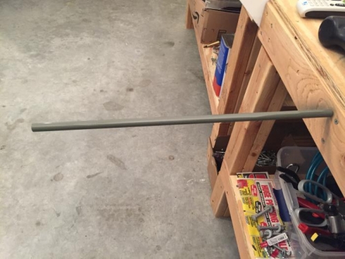 Sanded and primed inside and out as they are steel