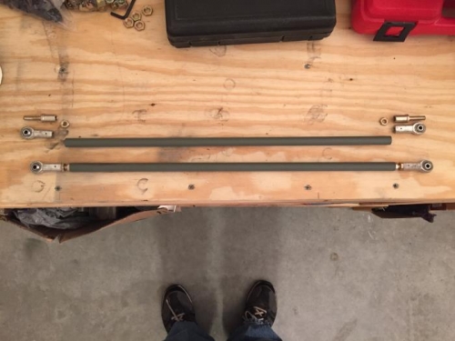 Assembled with threaded ends!