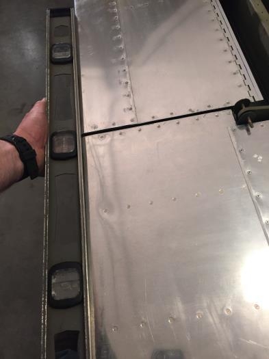 Trailing edge lined up nice!