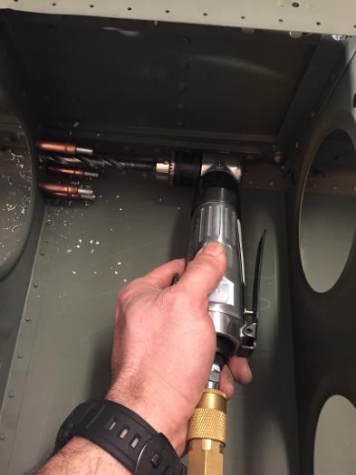 Dad got me this great angle drill