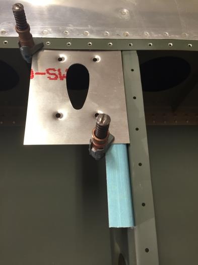 Started to layout Pitot tube bracket installation