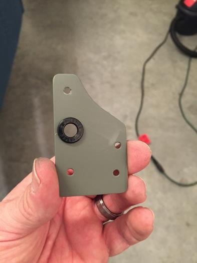 Fabricated this braket to fix the size