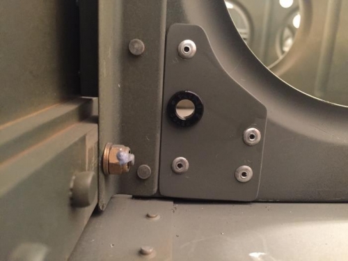 Installed ready for Pitot line!