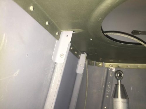 Used blind rivets to attach the four splice plates.