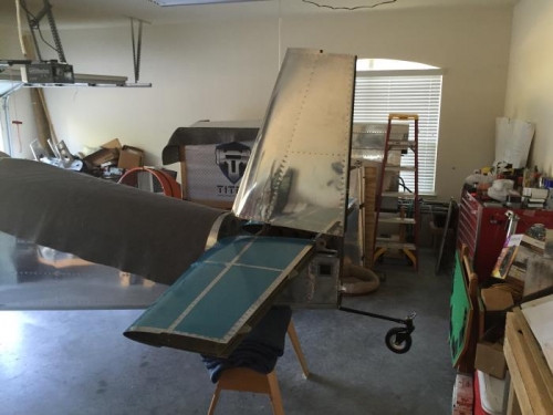 Now for the flight controls and fiberglass!