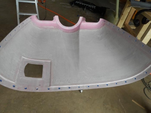 Top cowling epoxy coated