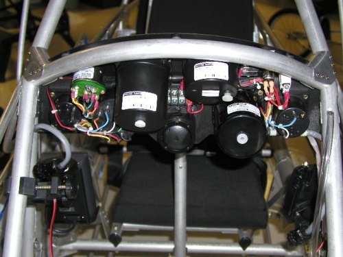 Panel rear view