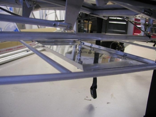 Top View of Antenna Mount