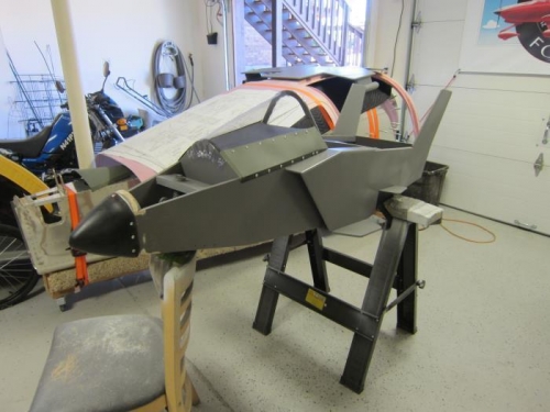 Nose Cone and Canopy installed