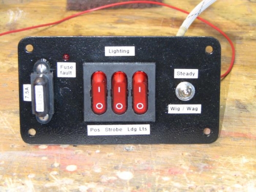 Panel mount lighting controls