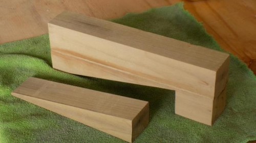 Made wood blocks