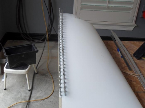 Drilled an extra hole between the existing holes for added strength