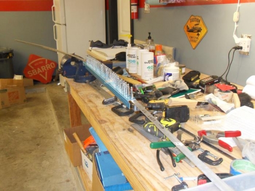 Completed the bend on the longerons.