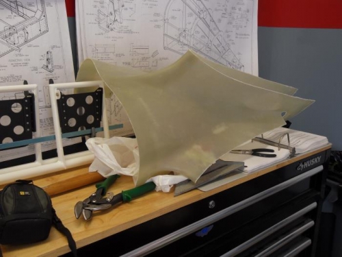 Empenage fairing ordered from Fairingsetc.com