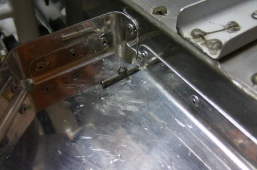 Hinge Pin Safety Wired