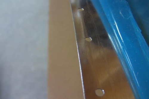 Broke Edges of Bottom Skin