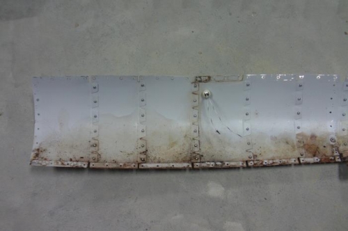 LH Corner Skin Damage