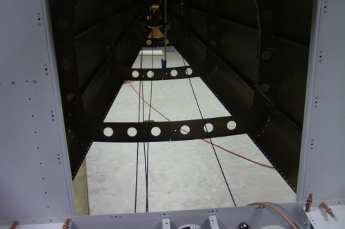 Tailcone Viewed from Baggage Area