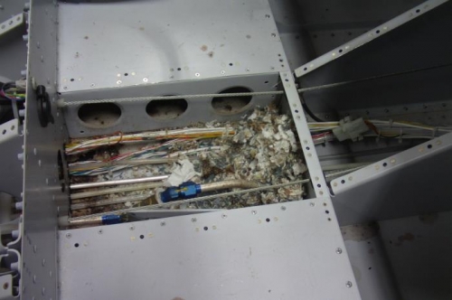 Fuel Shutoff Floor Panel Area