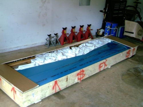 Cover removed & quick inspection for damage