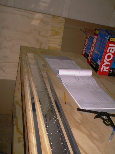 Rear Spar and Spar Caps