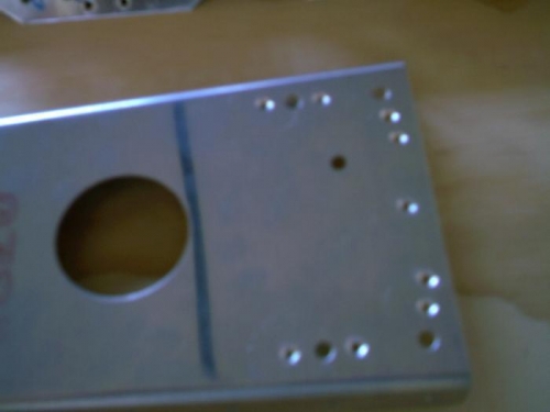 Countersink holes in front spar