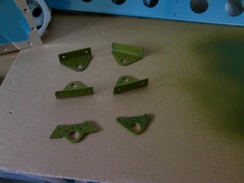 Rudder Hinges and Spacers