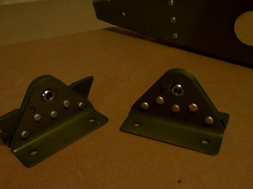 Upper and Lower Rudder Hinges